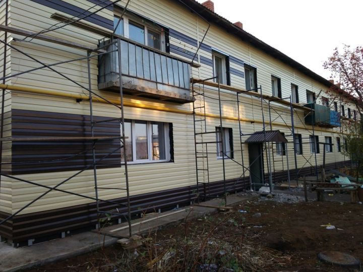 Капитальный ремонт домов в Мензелинском районе возобновился