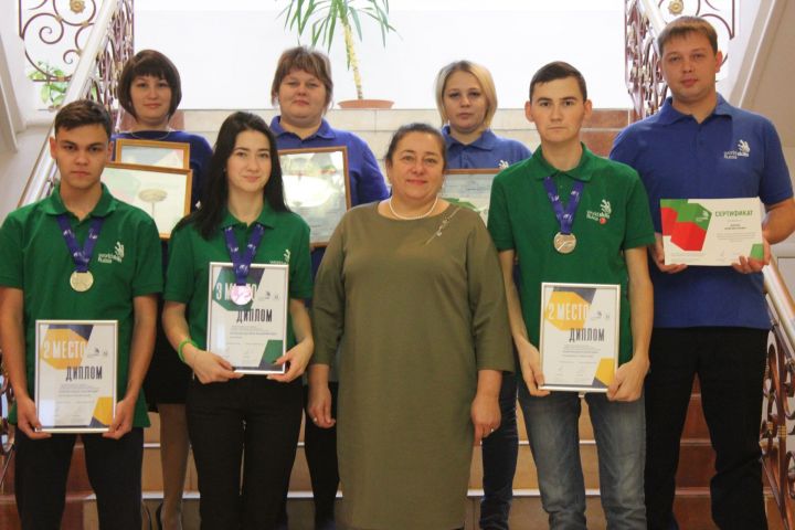 Студенты Мензелинского сельскохозяйственного техникума -  среди победителей регионального чемпионата WorldSkills Russia