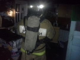 МЧС России ликвидировали последствия пожара в Мензелинском районе