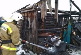МЧС России ликвидировали последствия пожара в Актанышском районе