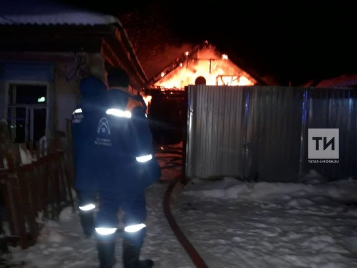 В Мензелинске в частном доме сгорел мужчина