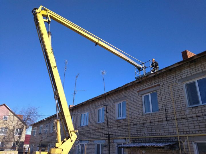 Дымоход дома 2/3 г.Мензелинск будет восстановлен в ходе текущего ремонта