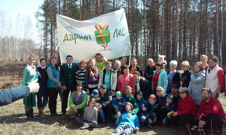 Айда сажать деревья в Юшады!