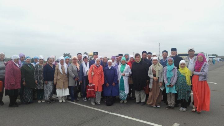 Мусульмане Мензелинска благополучно доехали на "Изге Болгар җыены"