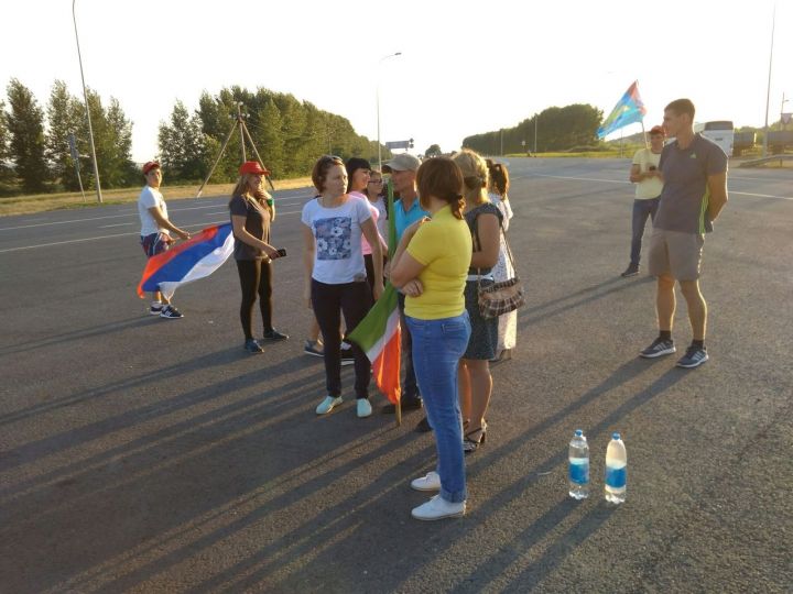Спортсмены Казахстана проехали через Мензелинск без остановки