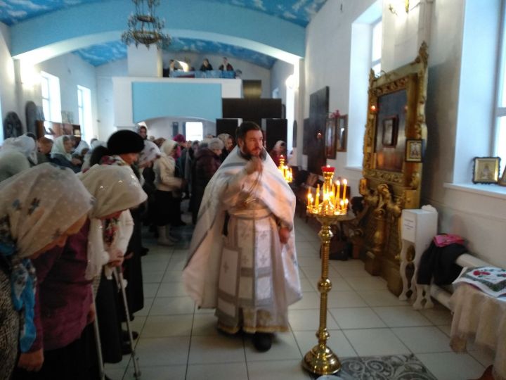 Рождественское богослужение в Казанско-Богородицкой церкви