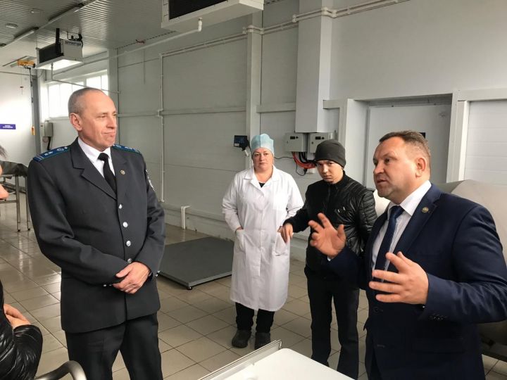 Алмаз Хисамутдинов дал разрешение открыть цех по переработке мяса в Тулубаеве