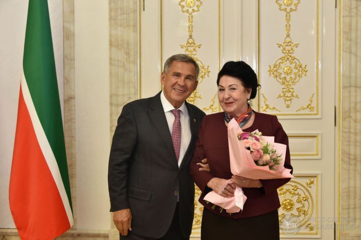 Президент РТ высоко оценил заслуги Венеры Нигматуллиной