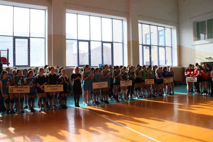 В Мензелинске стартовал Чемпионат Татарстана по волейболу