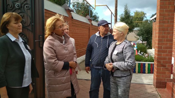 Эльмира Зарипова с рабочим визитом посетила Мензелинский район
