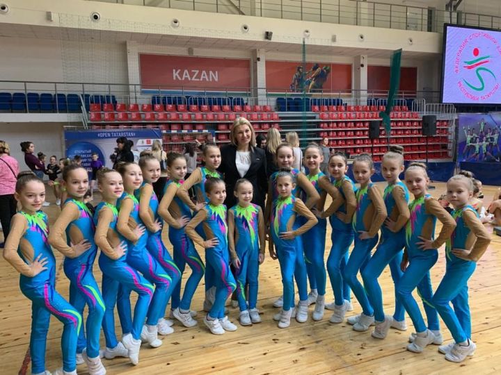 Мензелинские гимнастки на “Open Tatarstan”
