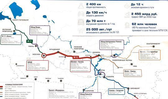 Мишустин назвал трассу Москва-Казань крупнейшим дорожным проектом в России