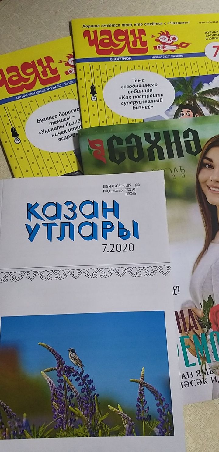 Новые номера татарстанских журналов уже в Мензелинске