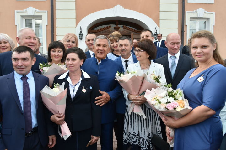 Хабибуллины гости Президента Татарстана