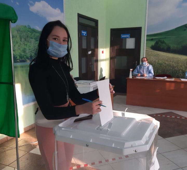 Почти всё население поселка совхоза имени Воровского проголосовало