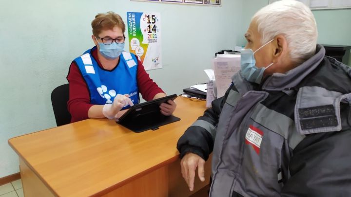 Жители Кузембетьевского сельского поселения активно участвуют во Всероссийской переписи населения