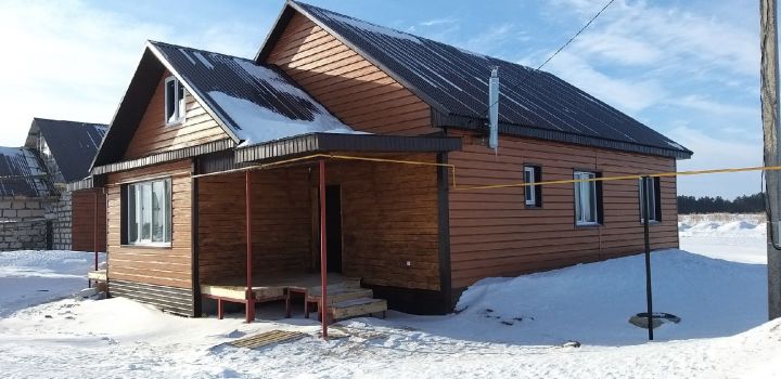 Большинство домов на новом участке в поселке Садак возводит Николай Секунов