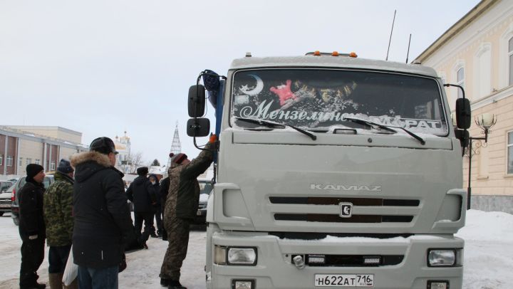 Рамис Миргаязов привез грузовой автомобиль