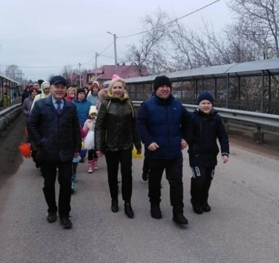 В городе Мензелинск состоялась Всероссийская акция «10 000 шагов к жизни»