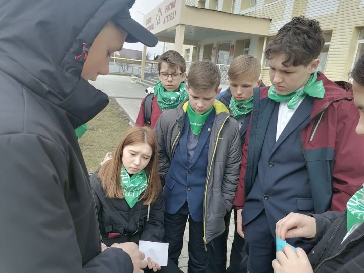 Учащиеся СОШ№2 г.Мензелинск прошли экоквест