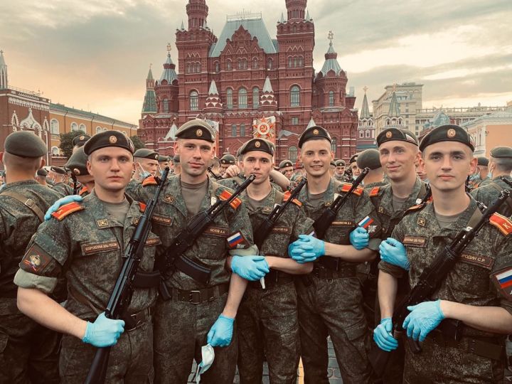 Мензелинцы примут участие в Параде Победы на Красной площади Москвы