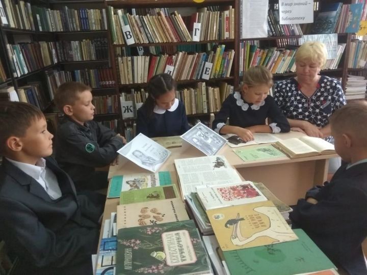 Библиотека села Старая Матвеевка Мензелинского района присоединилась к Всероссийской акции