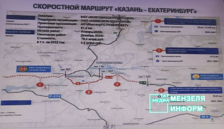 Трасса М-7 в Татарстане станет полностью четырехполосной