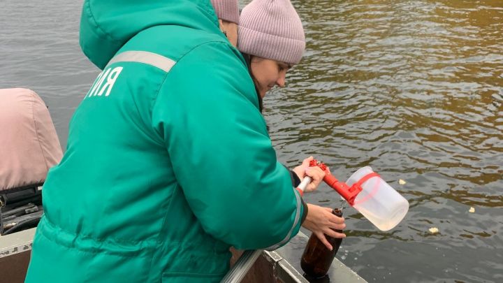 Жители Татарстана пожаловались на замор рыбы в реке Мензеля