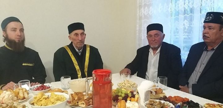 В мечети села Коноваловка прошел ифтар