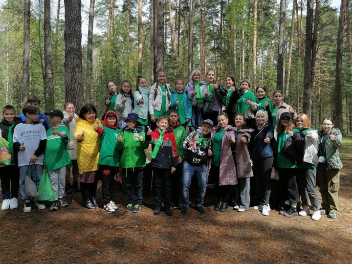 Экоактивисты СОШ №2 г. Мензелинск побывали в Национальном парке “Нижняя Кама”
