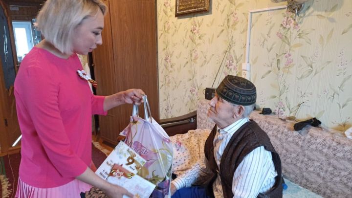 В Урусовском сельском поселении поздравили ветеранов тыла