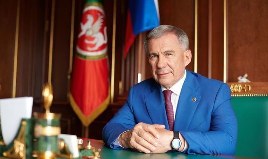 Президент Республики Татарстан Минниханов поздравил татарстанцев с Сабантуем