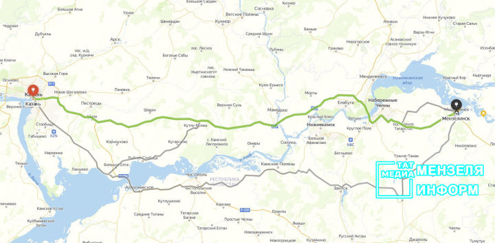 В Татарстане скорость движения увеличена до 110 км/ч на шести участках трассы М7