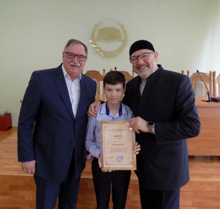 Ученик СОШ №2 г. Мензелинск победил в фотоконкурсе к 1100-летию принятия ислама Волжской Булгарией
