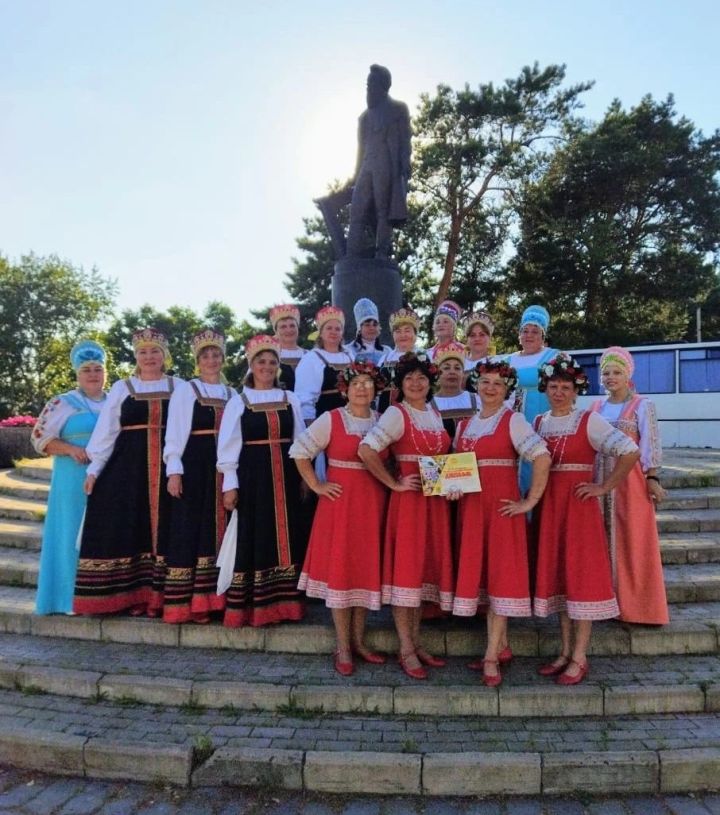 Фольклорные ансамбли из Мензелинского района выступили на Спасской ярмарке в Елабуге