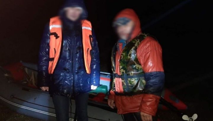 За день спасатели помогли семерым заблудившимся рыбакам на реке Ик в Татарстане