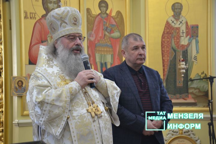 Мензелинск посетил митрополит Казанский и Татарстанский Кирилл