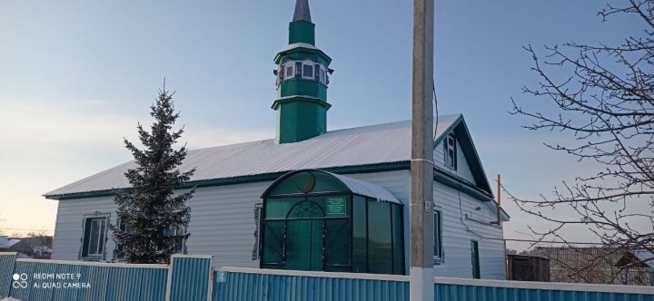 Мечеть в селе Гулюково вступила в Новый год обновленной