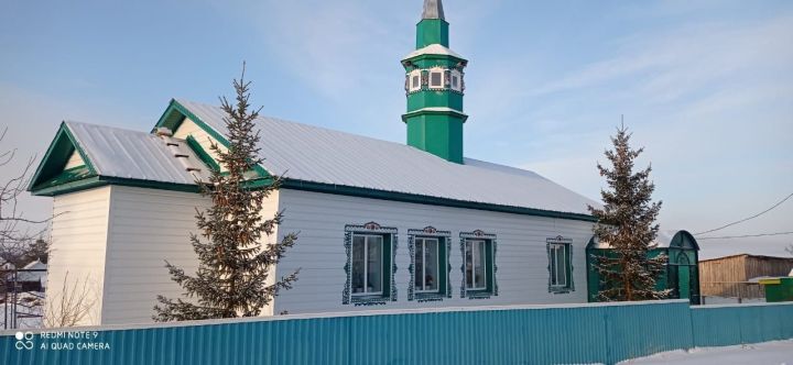 Мечеть в селе Гулюково вступила в Новый год обновленной