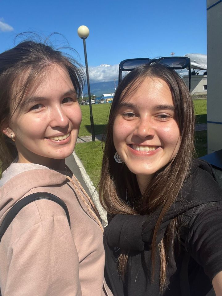Студентка Сюмбель Латипова делится эмоциями, полученными от поездки на Камчатку