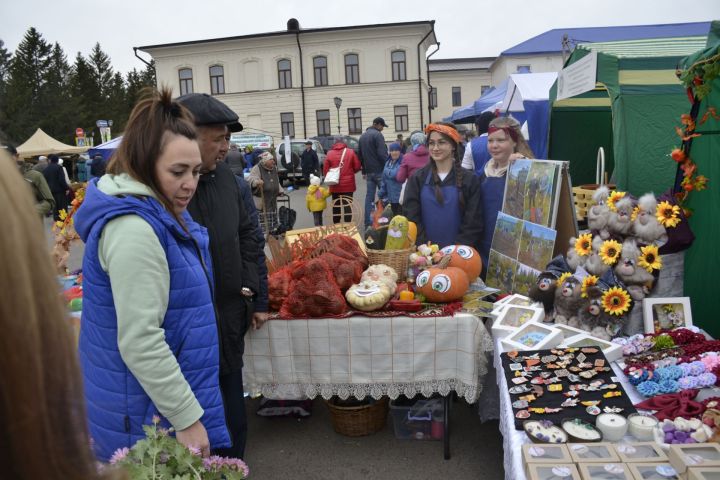 В Мензелинске состоялась ярмарка, посвященная Декаде пожилых