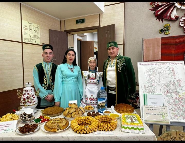 Семья Камаловых-Гильфановых приняла участие в фестивале родословной в Менделеевске