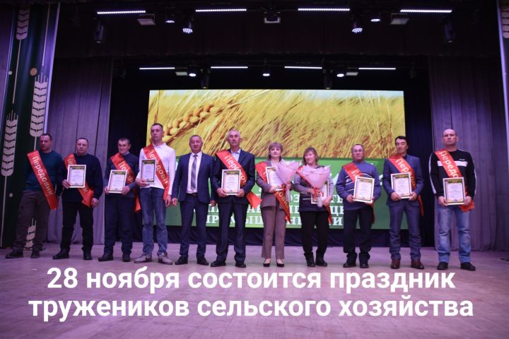 Праздник тружеников сельского хозяйства в Мензелинске состоится 28 ноября