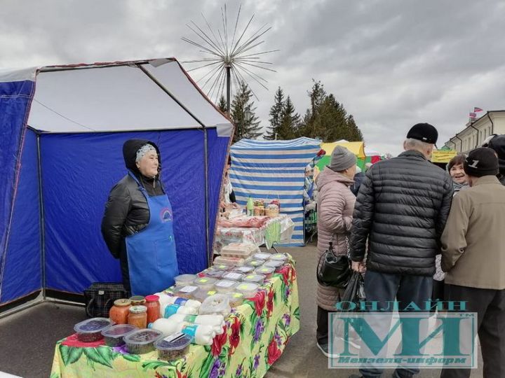 Весенняя ярмарка в Мензелинске: мнения продавцов и покупателей