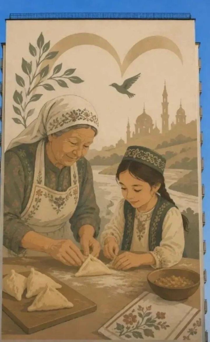 В Набережных Челнах создадут мурал о семейных ценностях и преемственности поколений