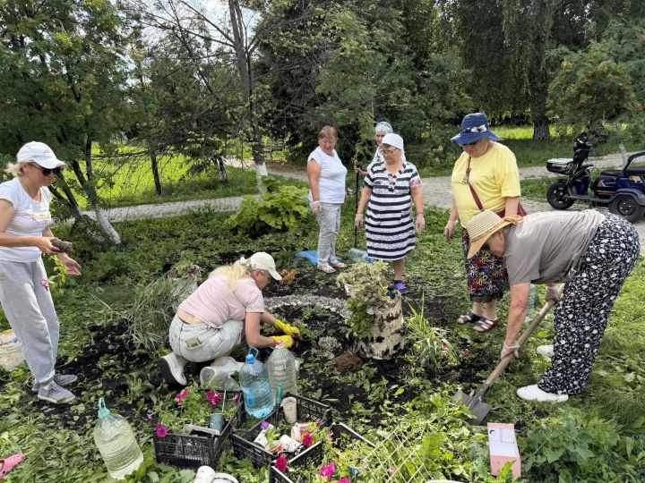 Минзәләнең Өлкән буын аралашу үзәге 3 нче ТОС өчен ландшафт дизайны буенча мастер-класс үткәрде
