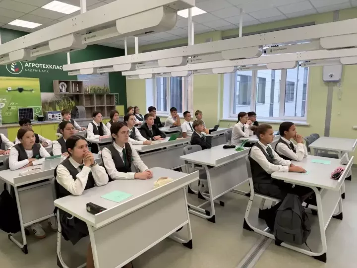 В Мензелинске стартовало обучение в агротехнологическом классе гимназии «Мирас»