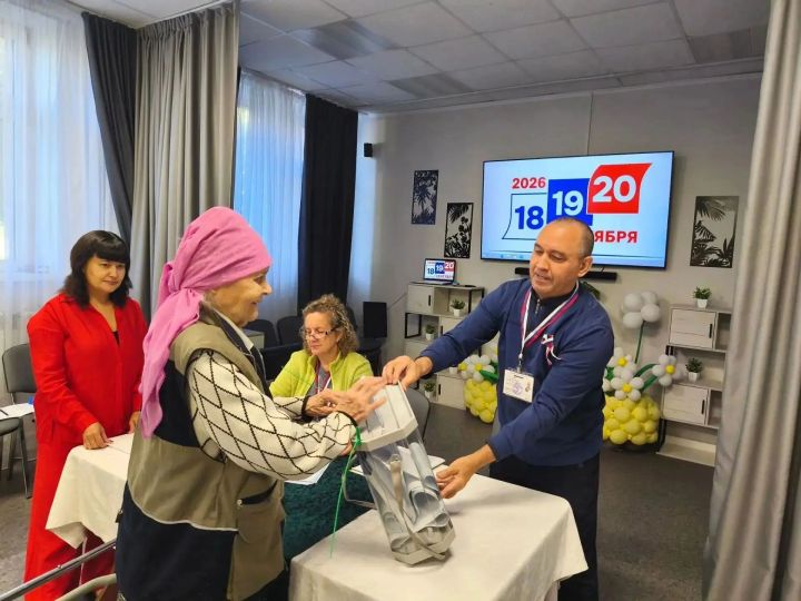 Жители  Мензелинского дома-интерната проголосовали на выборах