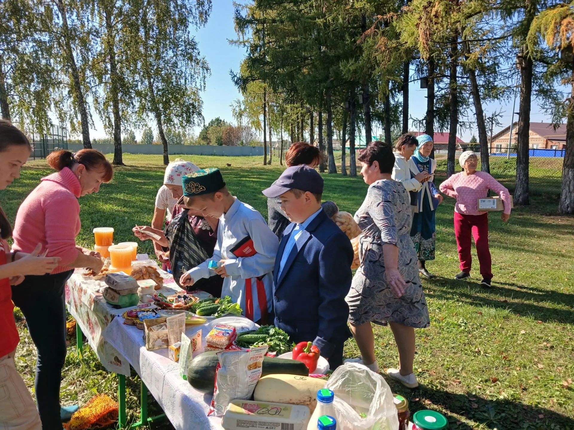 Организаторы выражают огромную благодарность всем односельчанам