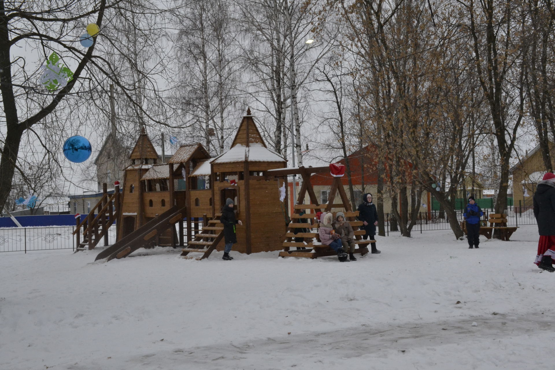 В селе Кузембетьево по федеральному проекту открылся парк отдыха